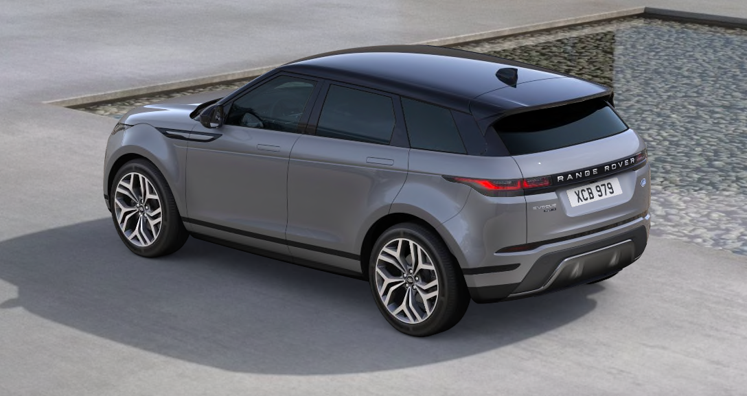 RANGE ROVER EVOQUE S D150 AWD Ingenium - šedá Eiger metalíza